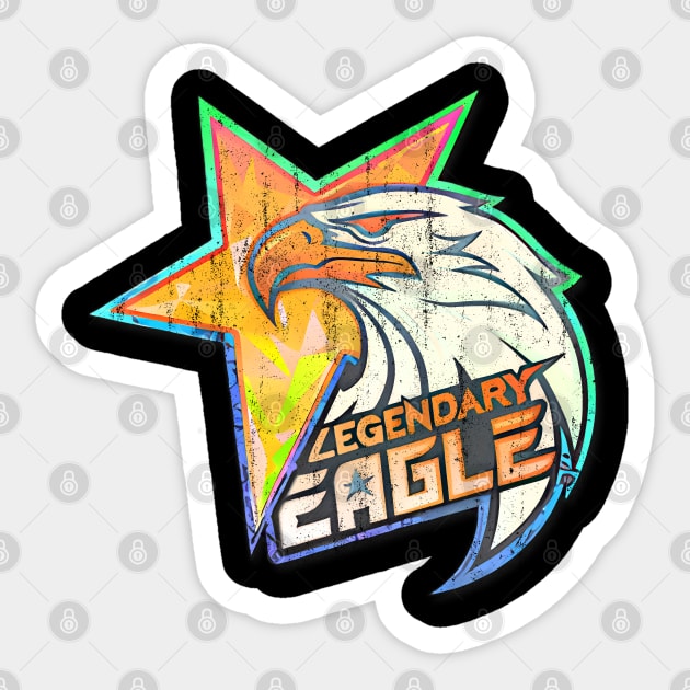 Legendar Eagle Sticker by WE BOUGHT ZOO